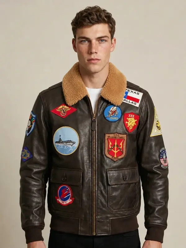 Blouson aviateur homme Top Gun Official 1