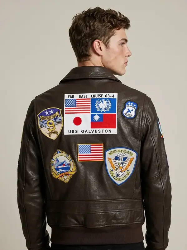 Blouson aviateur homme Top Gun Official 2