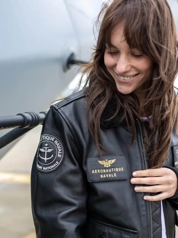 Blouson cuir aeronautique Daytona 73 12