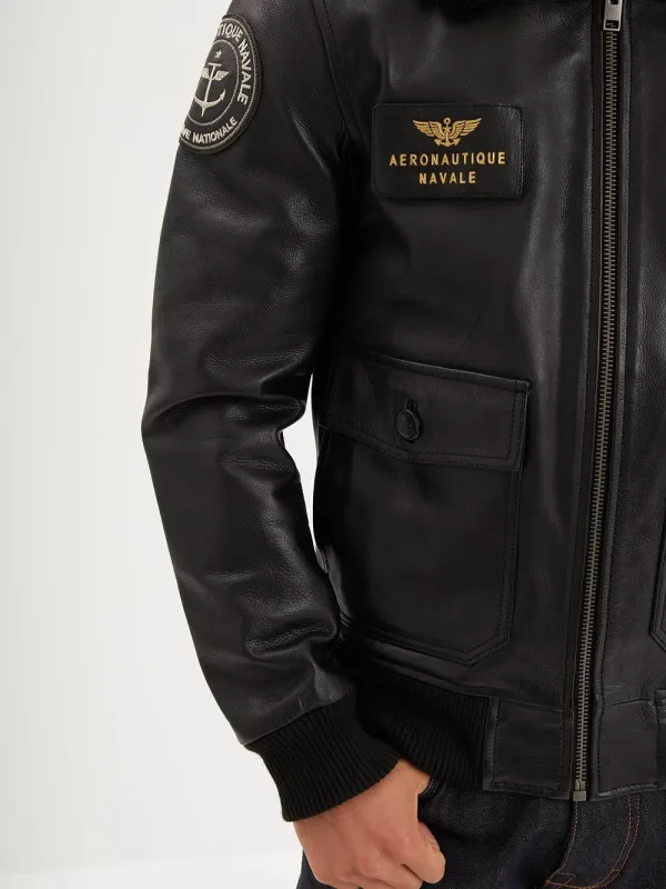 Blouson cuir aeronautique Daytona 73 8