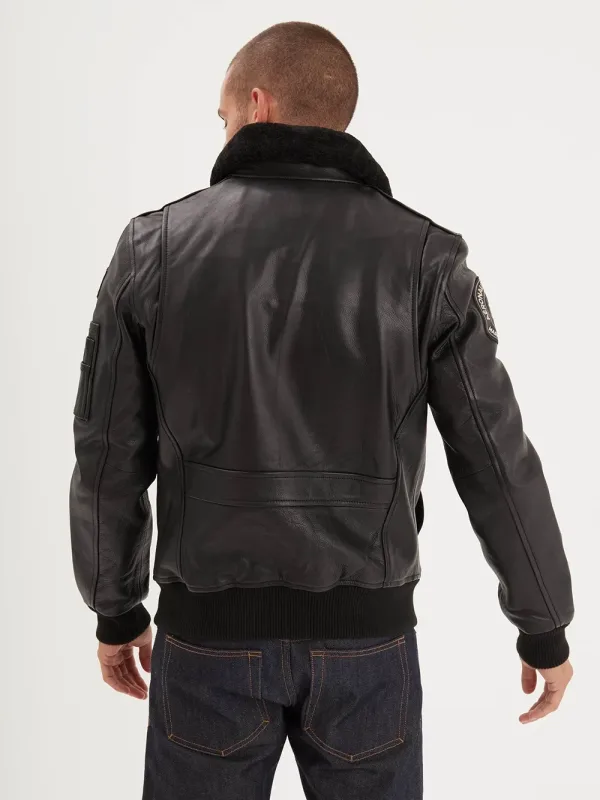 Blouson cuir aeronautique Daytona 73 9