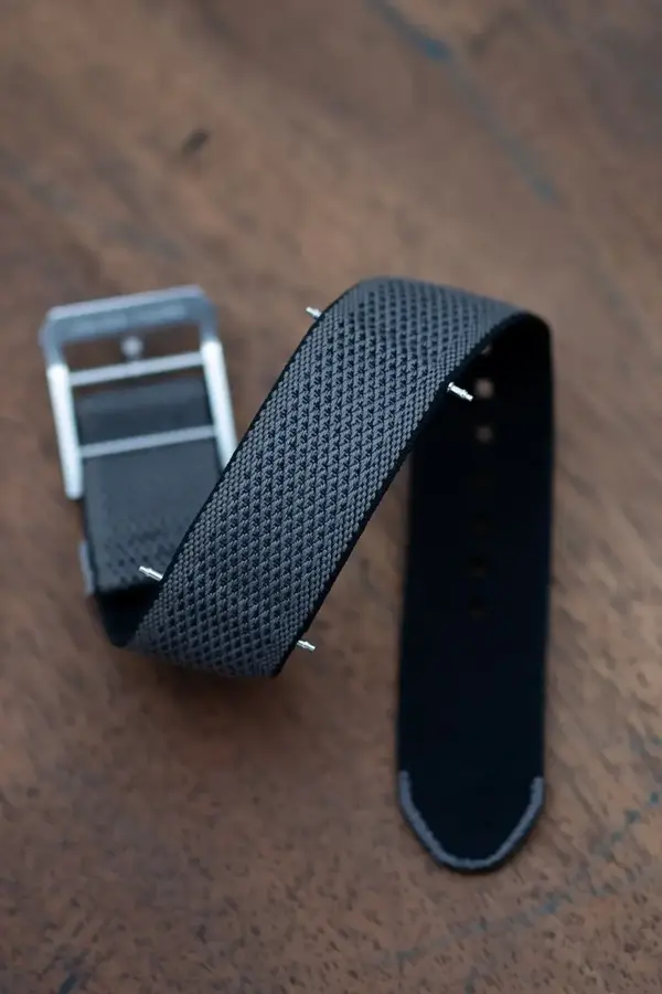 Bracelet montre textile jacquar Julien Faure 3
