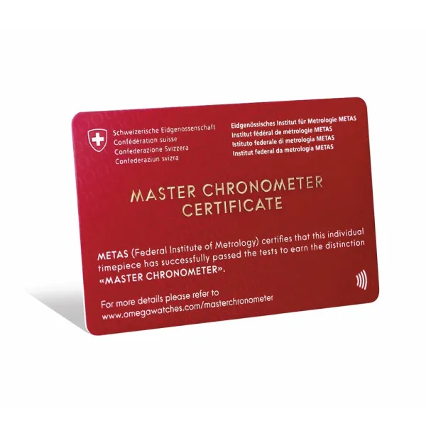 Certification Master Chronometer METAS 5