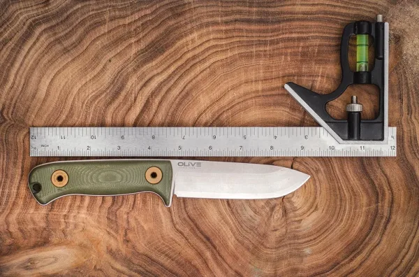 Couteau outdoor Olive 2