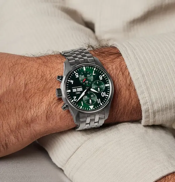Montre Aviateur IWC Chronographe 4
