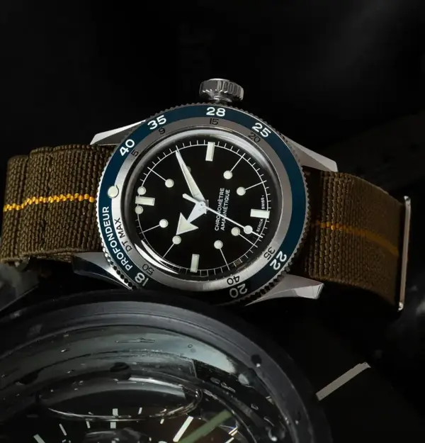 Montre Force Speciales Serica 5303 PLD Amagnetic Diving Chronometer 4