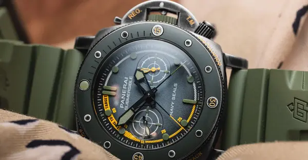 Montre Forces Speciales Panerai Submersible Chrono Navy SEAL 0
