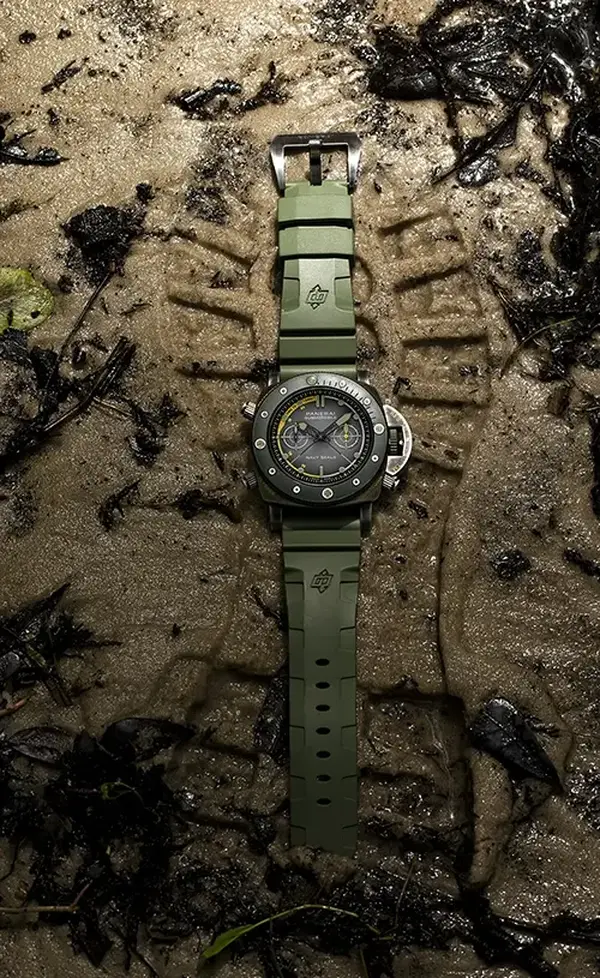 Montre Forces Speciales Panerai Submersible Chrono Navy SEAL 4
