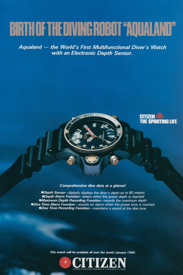 Montre Grand Bleu Citizen 2