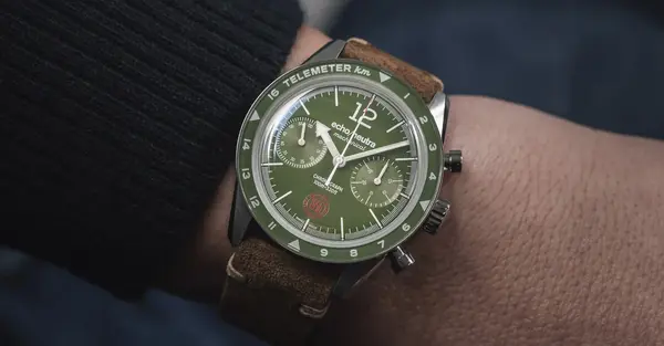 Montre Militaire Echo Neutra 1956 Chronographe Alpine 0