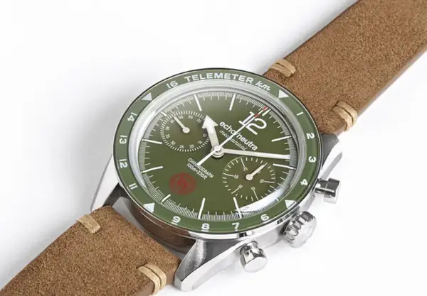 Montre Militaire Echo Neutra 1956 Chronographe Alpine 14