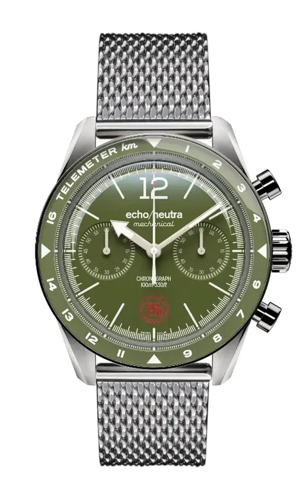 Montre Militaire Echo Neutra 1956 Chronographe Alpine 3