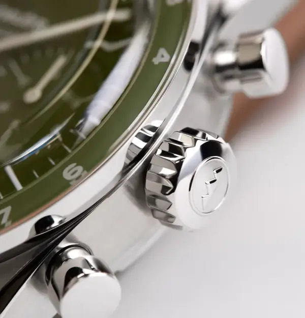 Montre Militaire Echo Neutra 1956 Chronographe Alpine 4