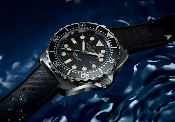 Montre Militaire Jacques Bianchi Marseille JB300 Noire 11