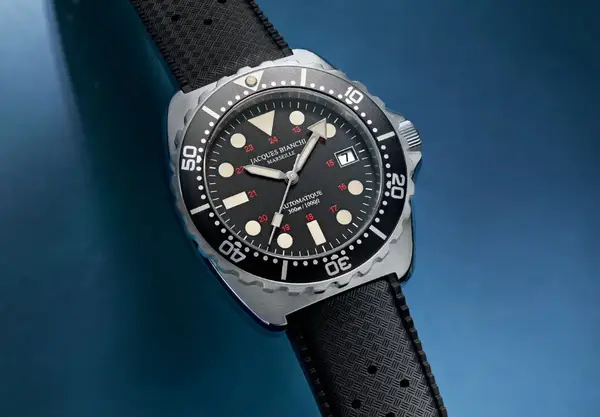 Montre Militaire Jacques Bianchi Marseille JB300 Noire 13
