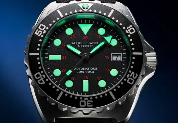 Montre Militaire Jacques Bianchi Marseille JB300 Noire 17