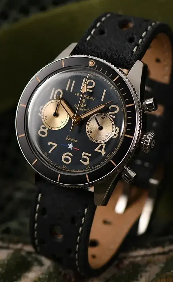 Montre Militaire Le Forban Securite Mer Omaha 3 bis