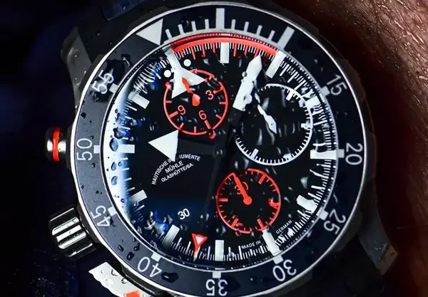 Montre Militaire Muhle Glashutte S A R Flieger Chronographe 23