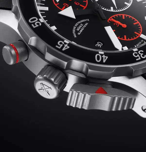 Montre Militaire Muhle Glashutte S A R Flieger Chronographe 5