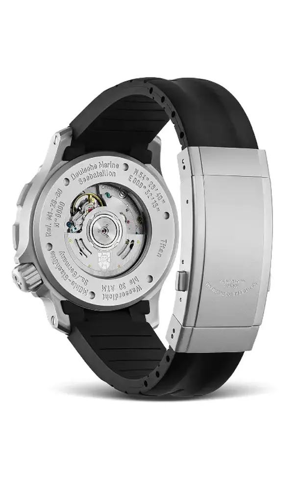 Montre Militaire Muhle Glashutte Seebataillon GMT 3