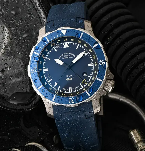 Montre Militaire Muhle Glashutte Seebataillon GMT 4