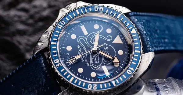 Montre Plongee Jacques Bianchi JB200 Poulpro 0