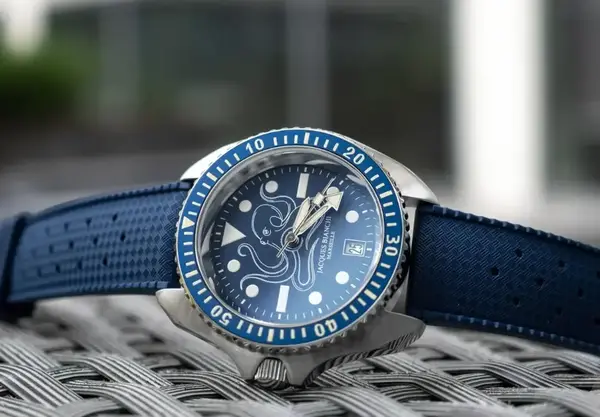 Montre Plongee Jacques Bianchi Marseille Poulpro 19