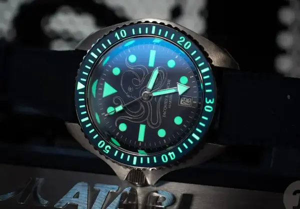Montre Plongee Jacques Bianchi Marseille Poulpro 21