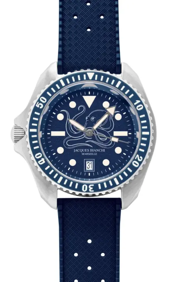Montre Plongee Jacques Bianchi Marseille Poulpro 4