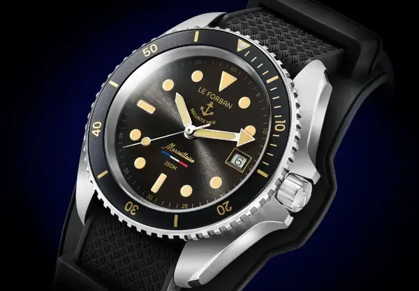 Montre Plongee Le Forban Securite Mer Marseillaise 12