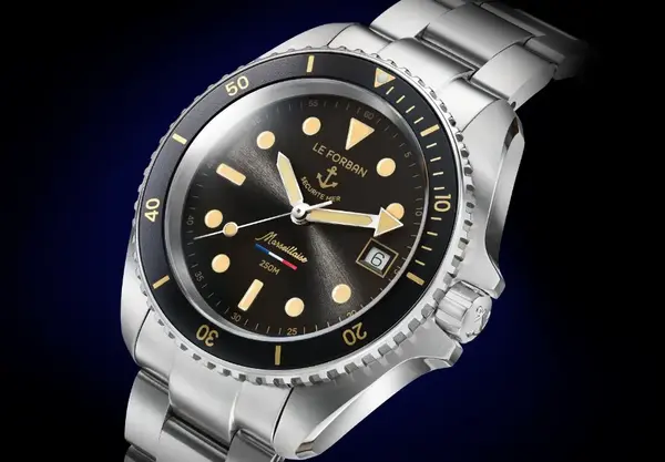 Montre Plongee Le Forban Securite Mer Marseillaise 14