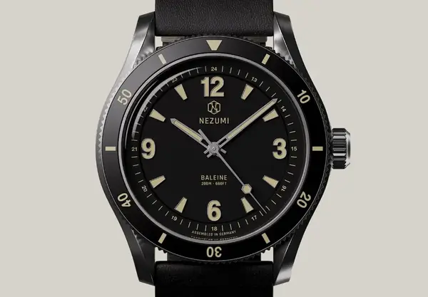Montre Plongee Nezumi Baleine 16