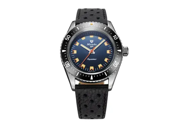 Montre Plongee Nivada Grenchen Aquamar Blue 11