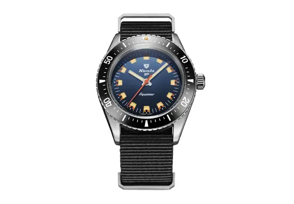 Montre Plongee Nivada Grenchen Aquamar Blue 12