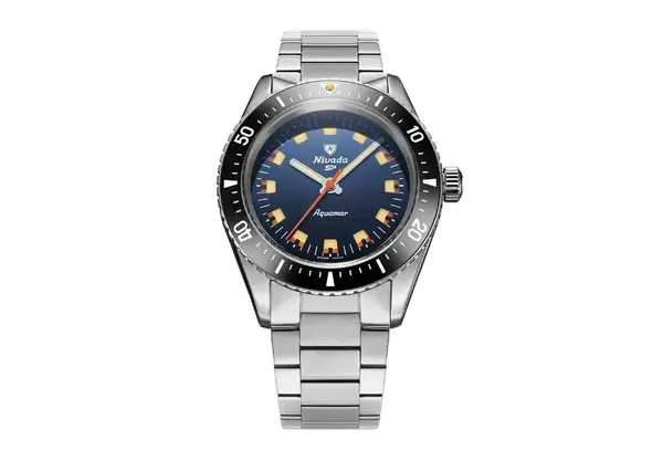 Montre Plongee Nivada Grenchen Aquamar Blue 14