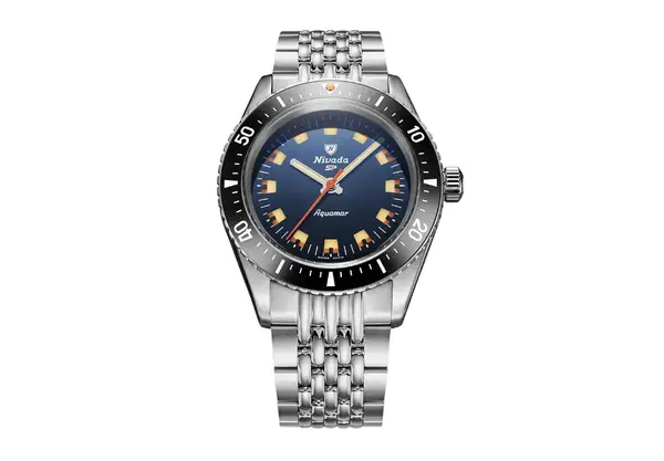Montre Plongee Nivada Grenchen Aquamar Blue 17