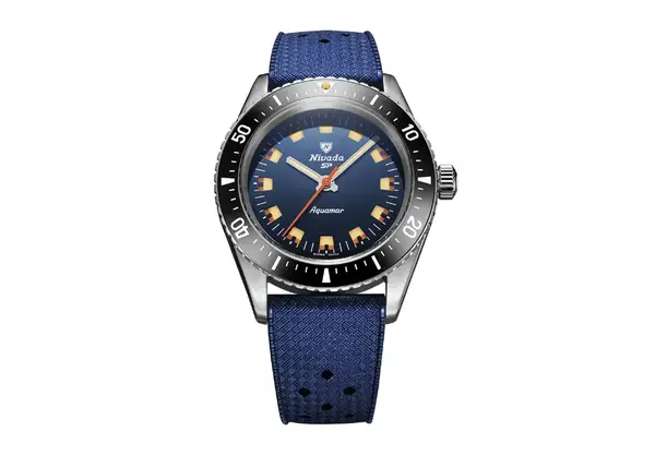 Montre Plongee Nivada Grenchen Aquamar Blue 18