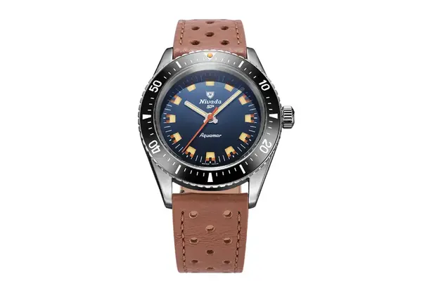 Montre Plongee Nivada Grenchen Aquamar Blue 19