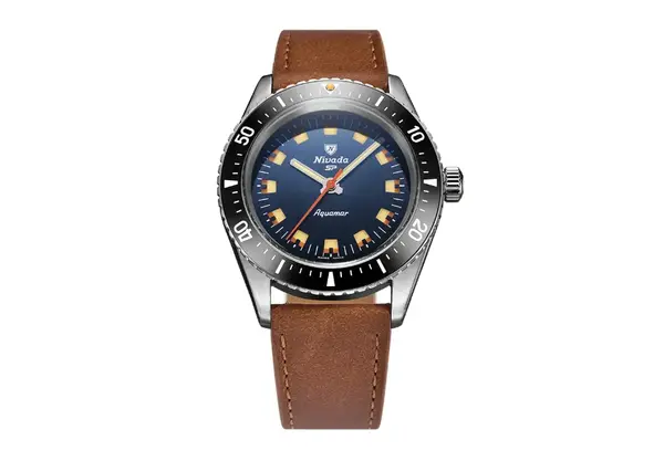 Montre Plongee Nivada Grenchen Aquamar Blue 27
