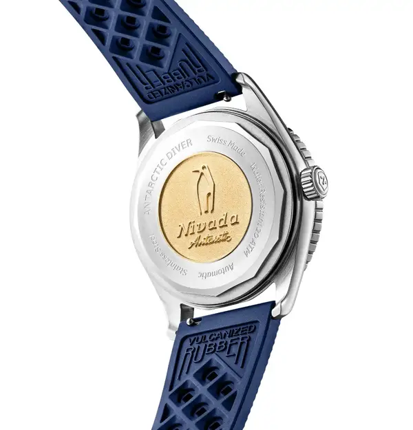 Montre Plongee Nivada Grenchen Aquamar Blue 5