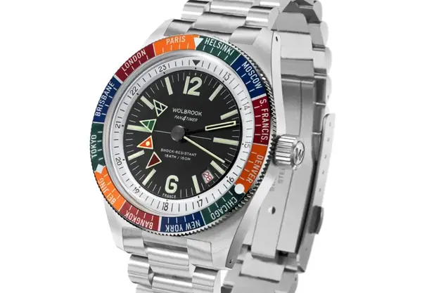 Montre Plongee Wolbrook Pan4 Timer Automatique 15