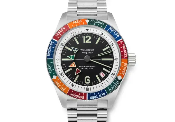 Montre Plongee Wolbrook Pan4 Timer Automatique 24