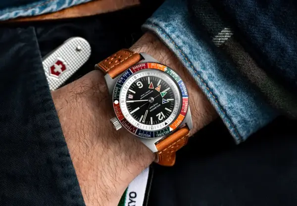 Montre Plongee Wolbrook Pan4 Timer Automatique 26