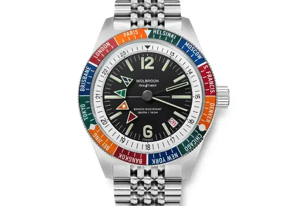 Montre Plongee Wolbrook Pan4 Timer Automatique 28
