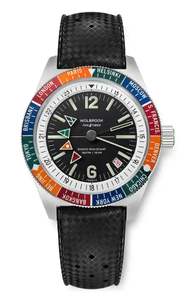 Montre Plongee Wolbrook Pan4 Timer Automatique 4