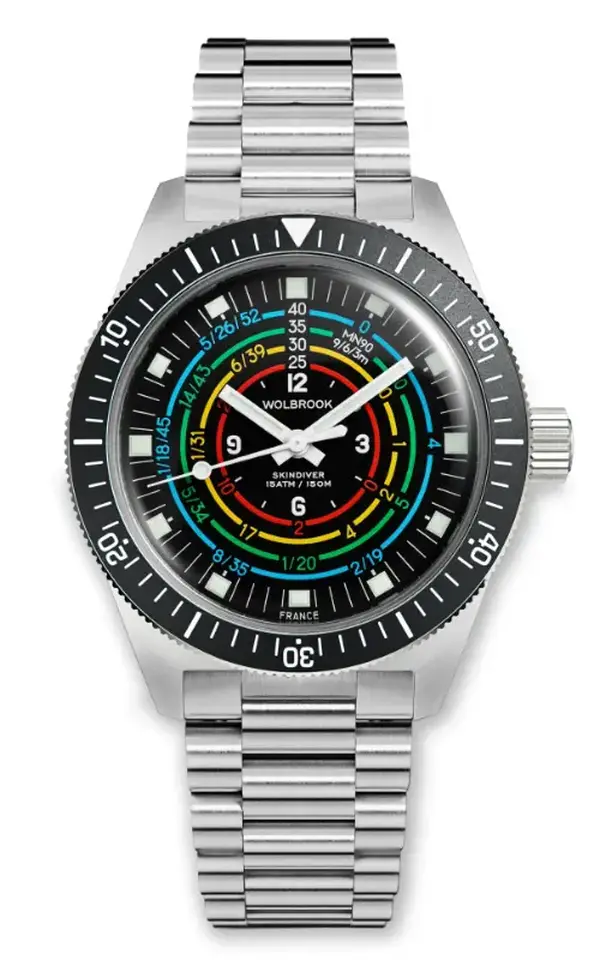 Montre Plongee Wolbrook Skindiver Decompression MN90 3