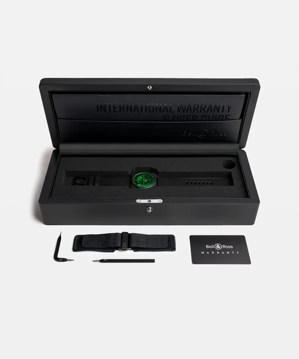 Montre aviaiteur Bell Ross BR 03 Green Radar Ceramic 11