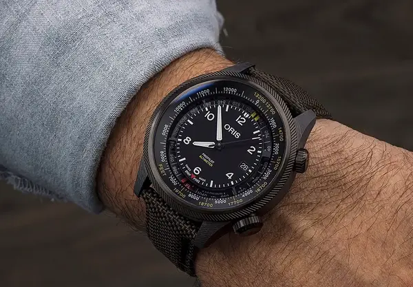 Montre aviaiteur Oris Pro Pilot Altimeter 16