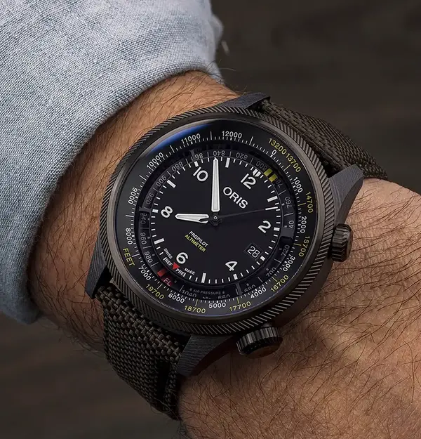 Montre aviaiteur Oris Pro Pilot Altimeter 4