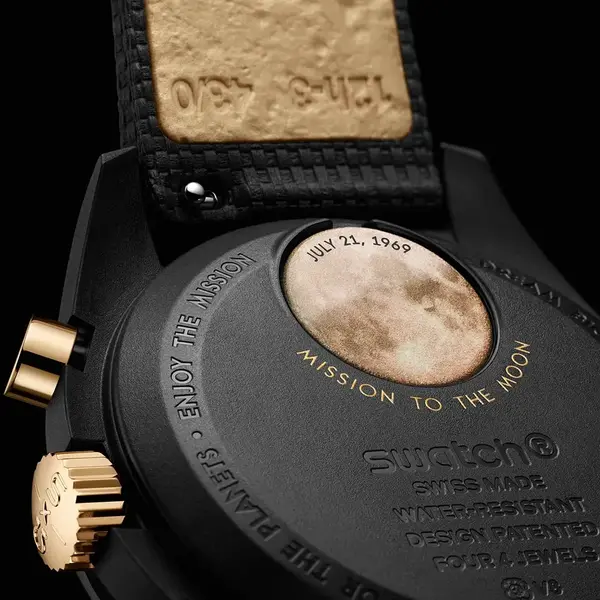 Montre aviaiteur Swatch Mission to the Moon 1969 6